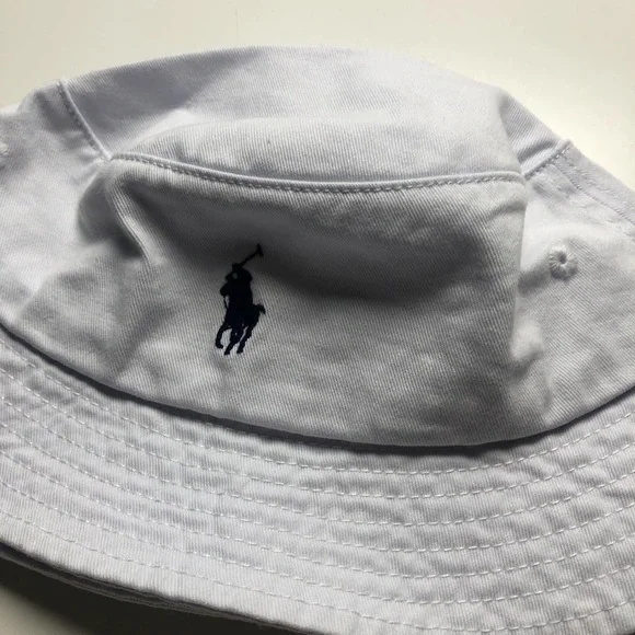 White Ralph Lauren cap bucket hat - Picture 3 of 4